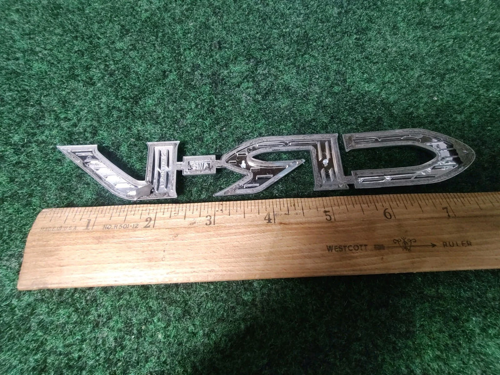 02 03 04 05 06 HONDA CRV CR-V REAR GATE CHROME EMBLEM LOGO BADGE SYMBOL 8L3