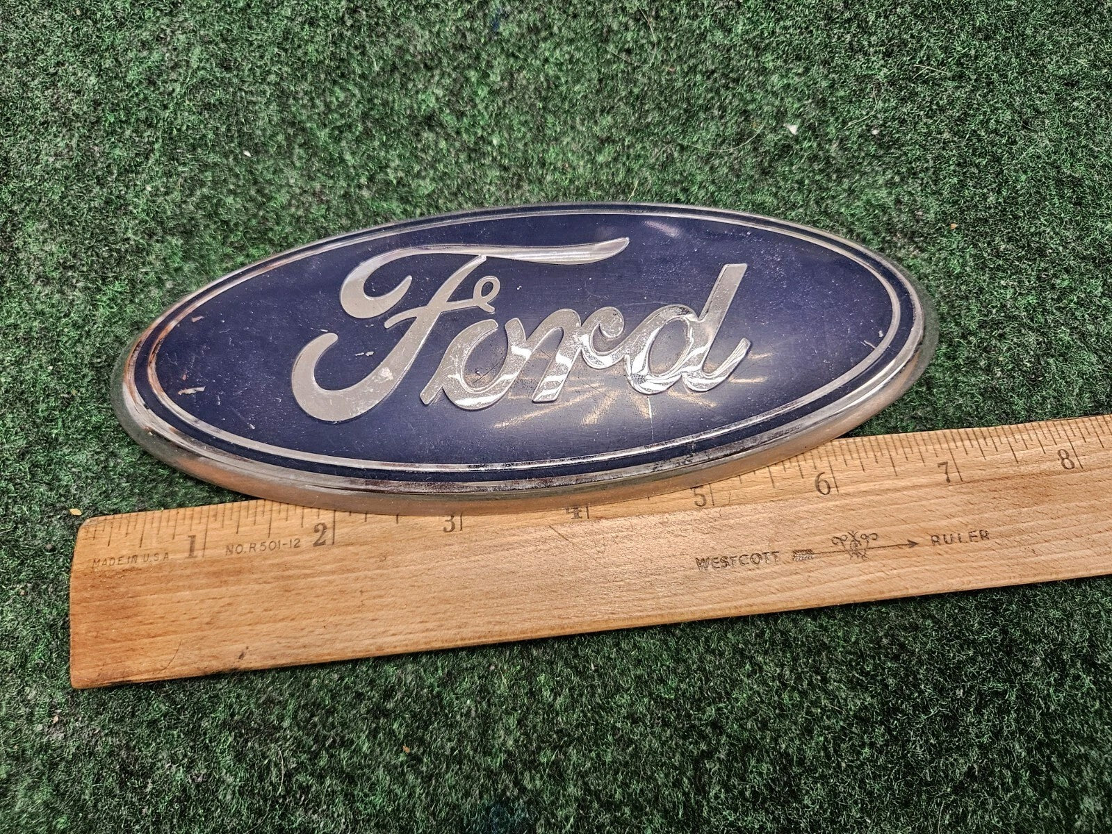 FORD BADGE EMBLEM 2659 GAPN 5305 F0M0C0 D720B LOGO SYMBOL SIGN 7" Inch 6M6