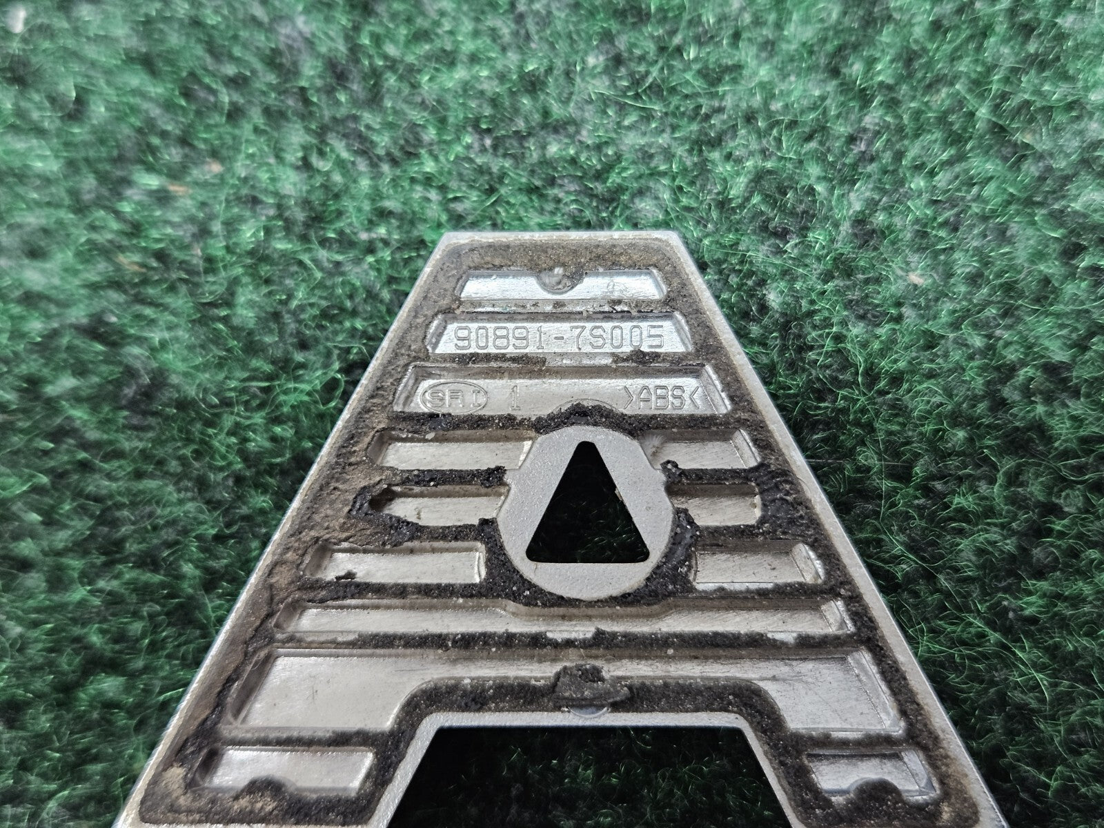 Nissan Armada “A” Emblem Letter Badge Decal Rear Door Hatch OEM 7S8