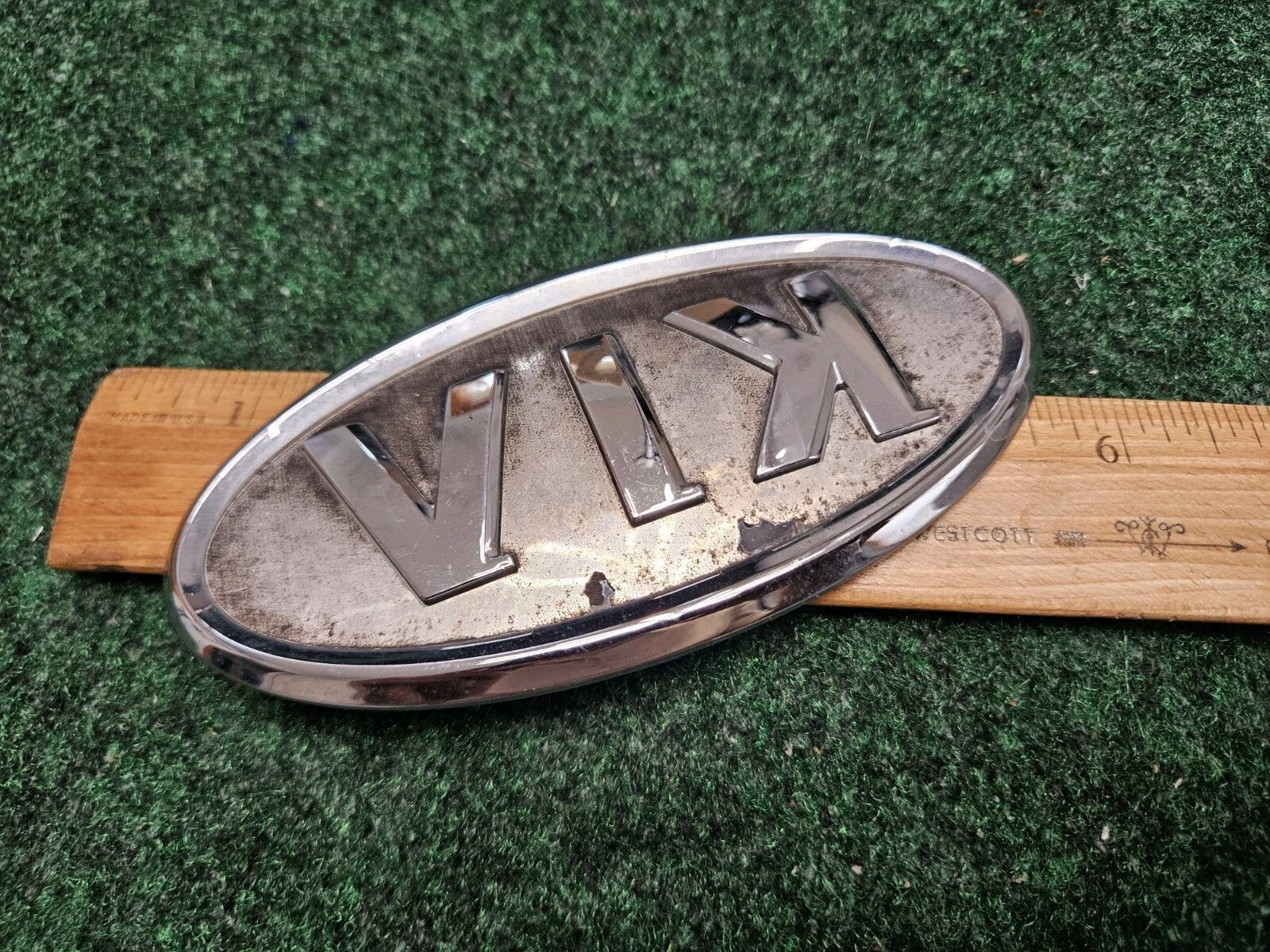 Kia Emblem Badge Grille Front Rear Name Plate OEM Unknown Model ~5" 5M2