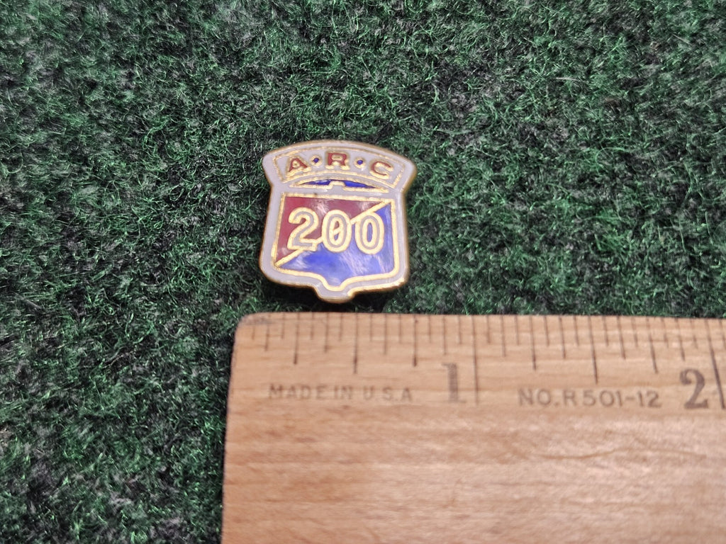 ARC 200 Bowling Pin Games Lapel Pin -