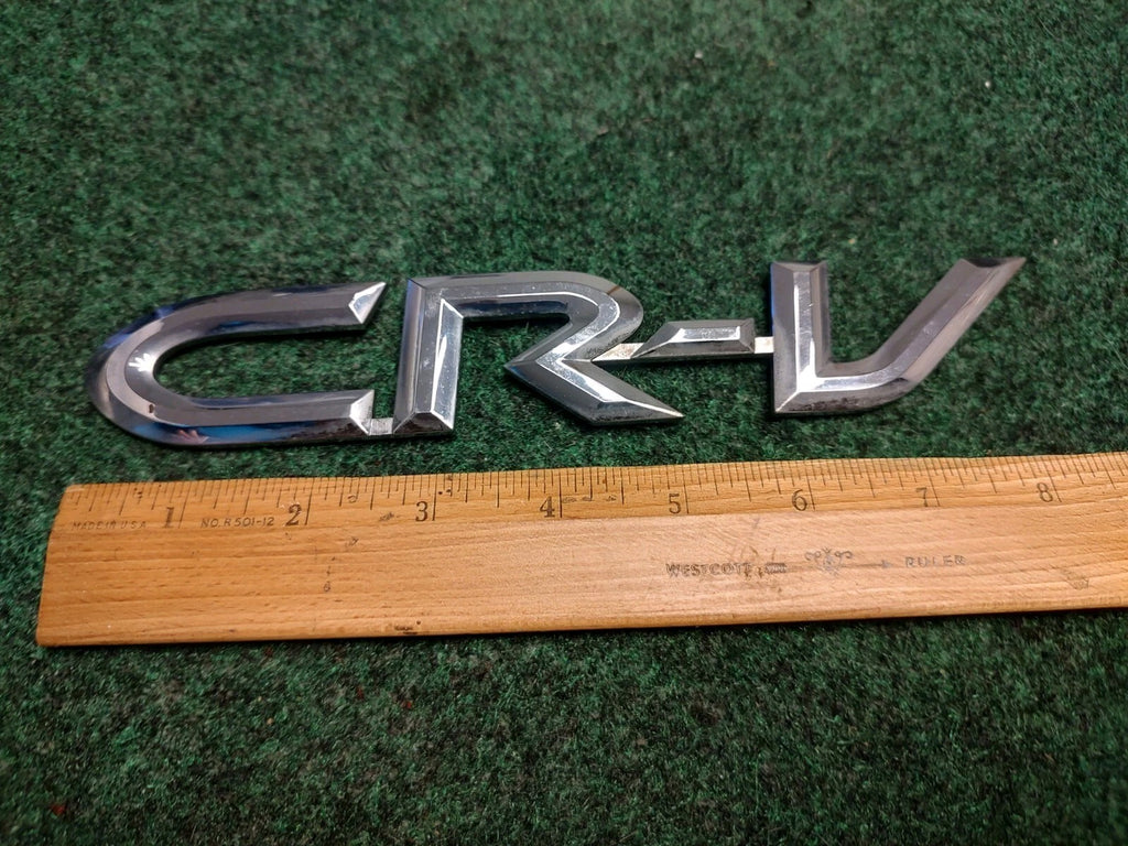 2002-2006 Honda CR-V CRV Emblem Logo Letters Badge Trunk Gate Rear Chrome 2S1