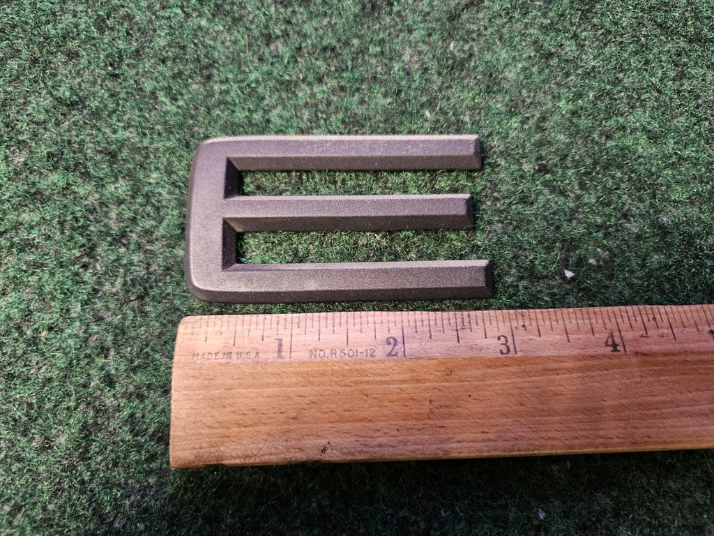 2001-2004 Nissan Frontier Tail Gate Emblem Logo Badge Letter E Name OEM 5M1