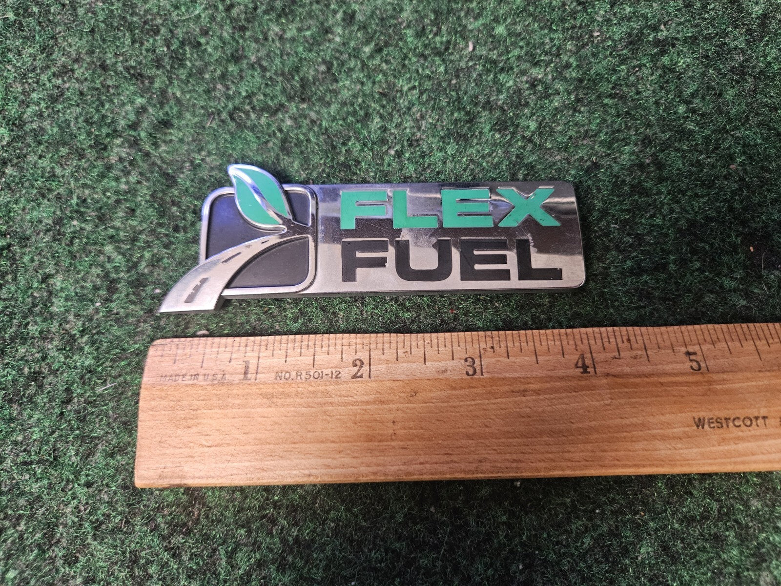 Ford Expedition Escape Super Duty F-150 "FLEX FUEL" NAMEPLATE EMBLEM OEM 4M7