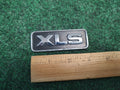 Ford OEM XLS Black & Chrome Plastic Emblem Badge Logo Nameplate Name Plate 4S3