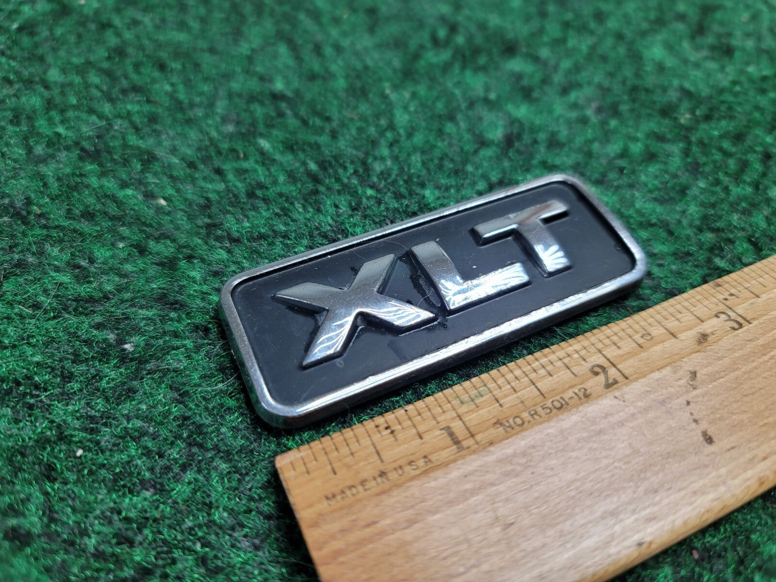 Ford Expedtion Escape Rear Chrome XLT NAMEPLATE Emblem OEM 7L8Z-7842528-B 2M5