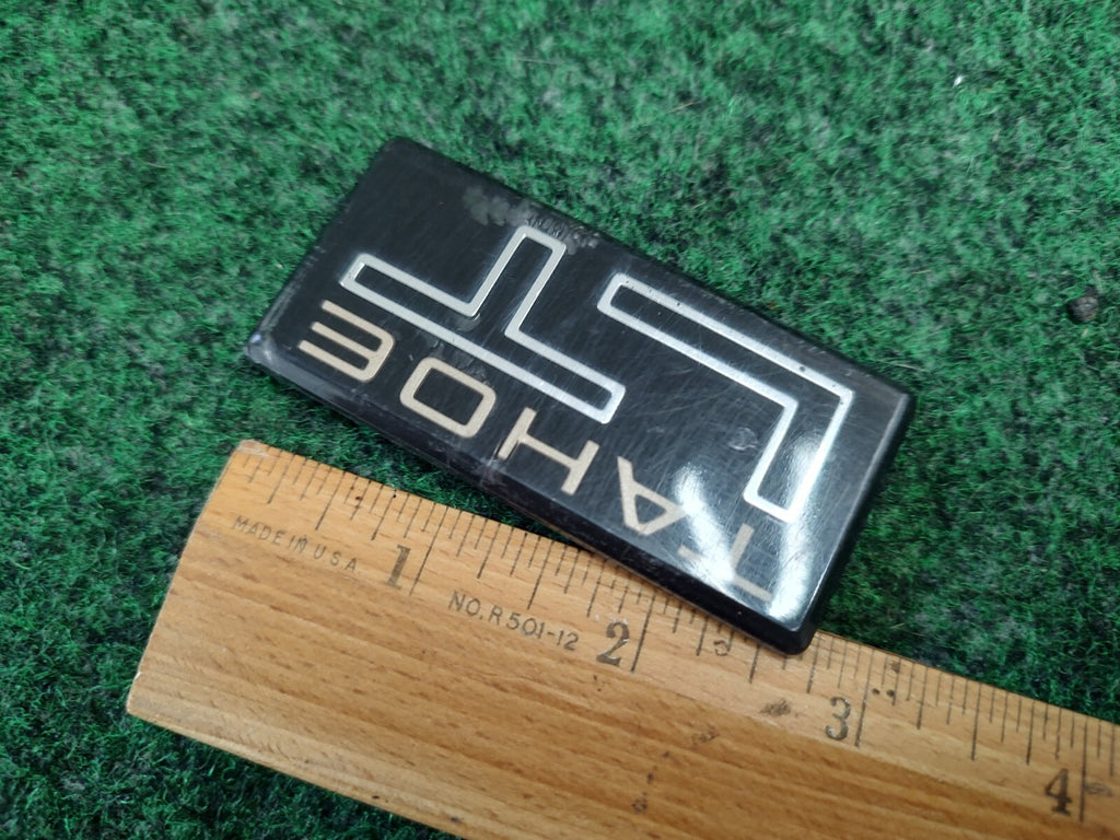 Chevy OEM 1992 1993 1994 Tahoe LT Rear Pillar Emblem Badge Logo Nameplate 4S2