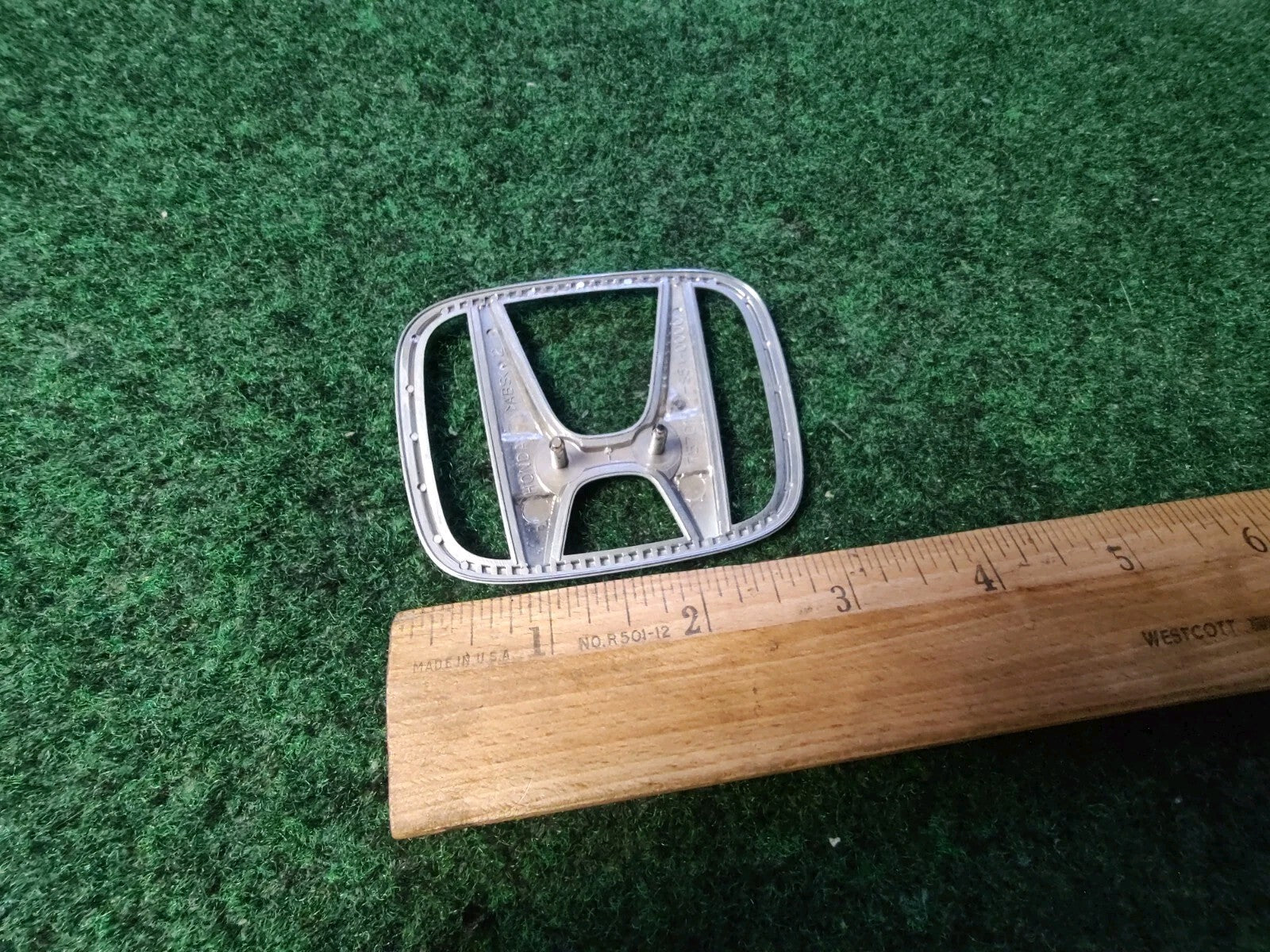2001 - 2005 Honda Civic Rear Chrome Emblem Logo Badge 75701-S5A-0000 OEM 3S5
