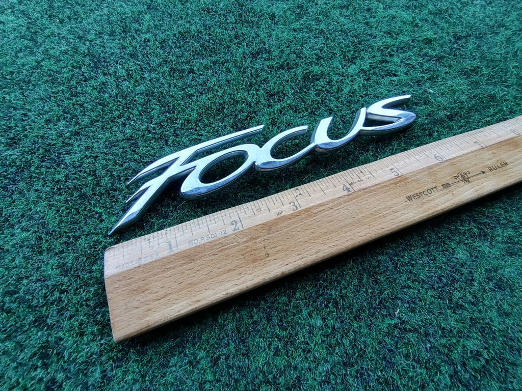 2012-18 Ford Focus Emblem Rear Trunk Chrome Badge Nameplate Logo Letter Name 5S3