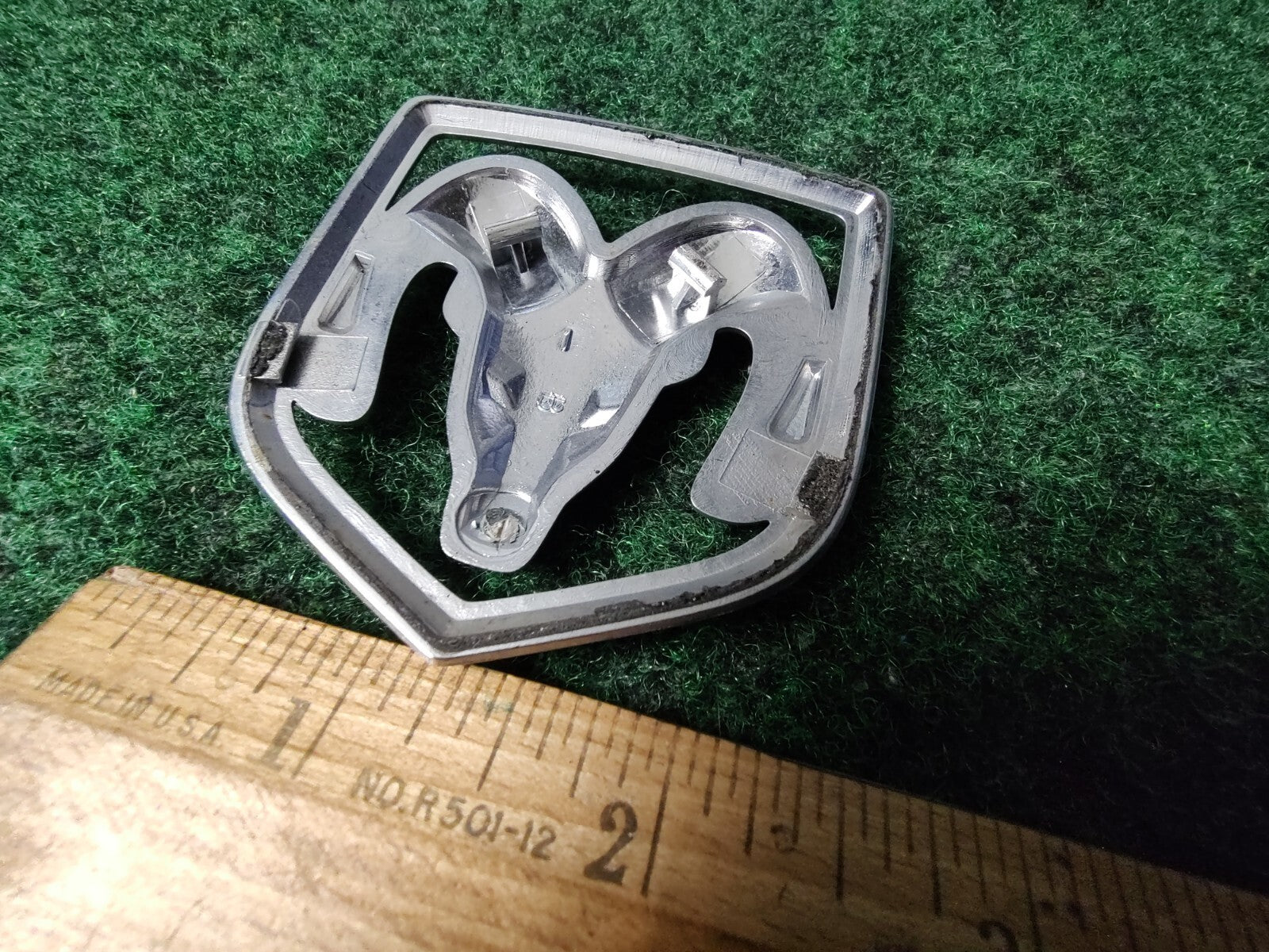 Dodge Front Grille Emblem Logo Badg OEM Name Plate Name See Measurements 1S3