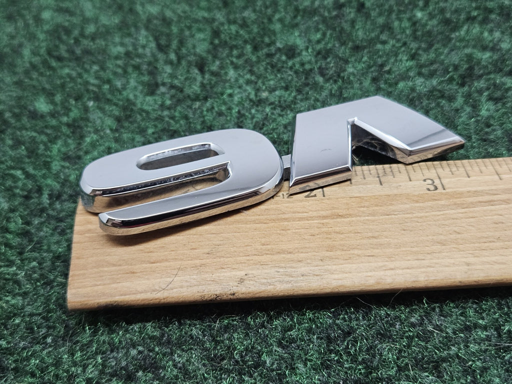 OEM V-6 V6 Chrome Plastic Emblem Badge Logo Nameplate Name Plate 7S7