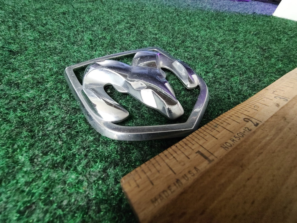 Dodge Front Grille Emblem Logo Badg OEM Name Plate Name See Measurements 6S6