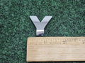 OEM "Y" Chrome Individual Letter Lettering Emblem Badge Logo Nameplate 3D 7S7