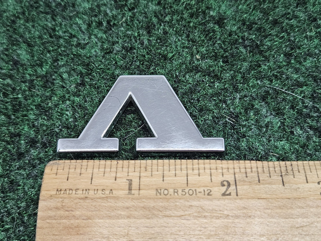 OEM "V" Chrome Individual Letter Lettering Emblem Badge Logo Volvo Nameplate 7S7