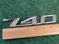 Genuine OEM BMW E38 Trunk Lid 740 Emblem Badge Logo 1M9