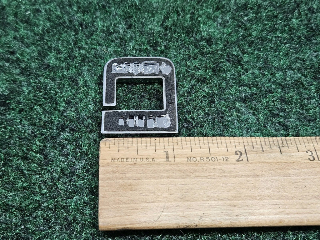 OEM "D" Chrome Individual Letter Lettering Emblem 3D Badge Logo Nameplate 7S8