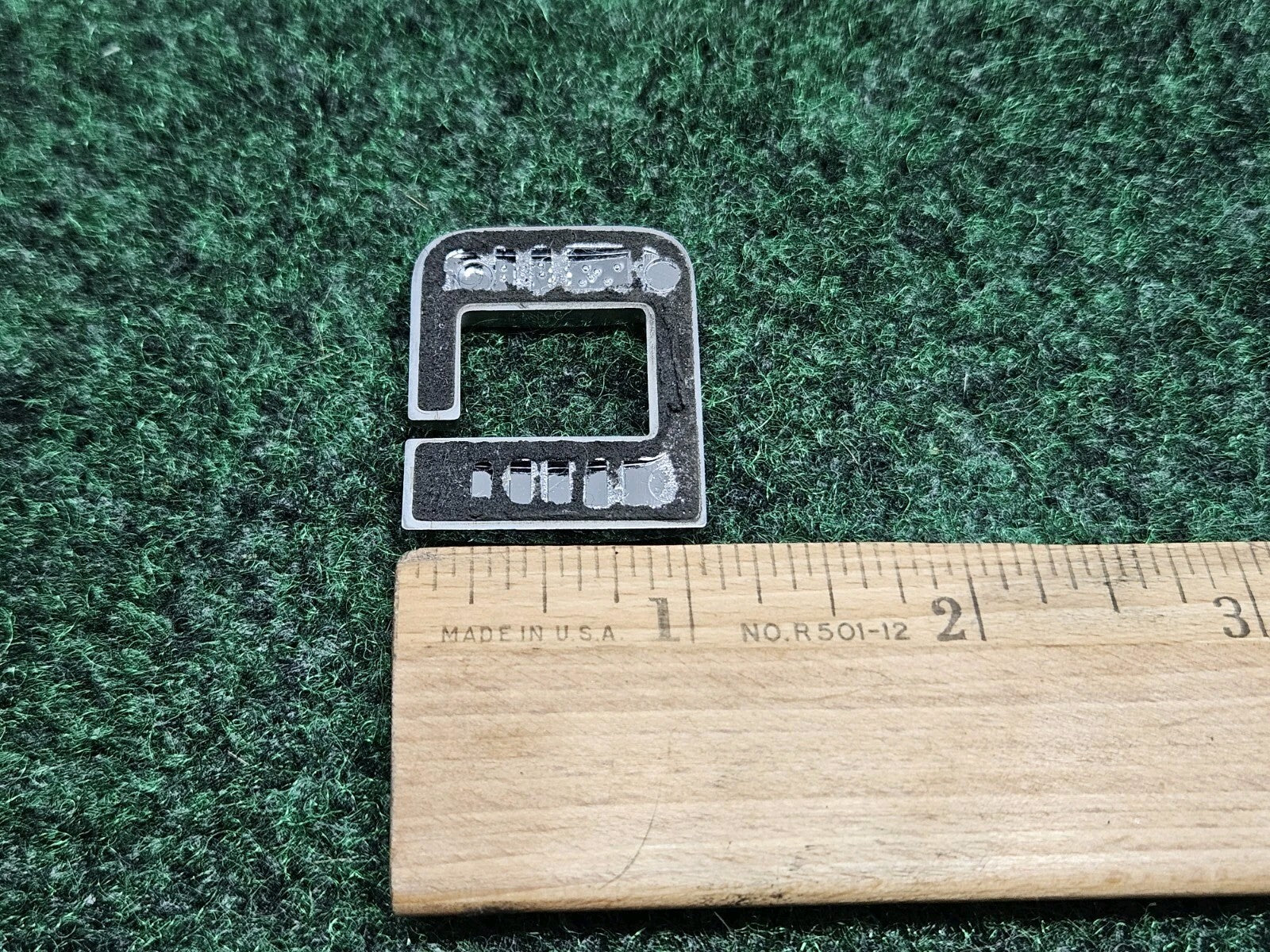 OEM "D" Chrome Individual Letter Lettering Emblem 3D Badge Logo Nameplate 7S8