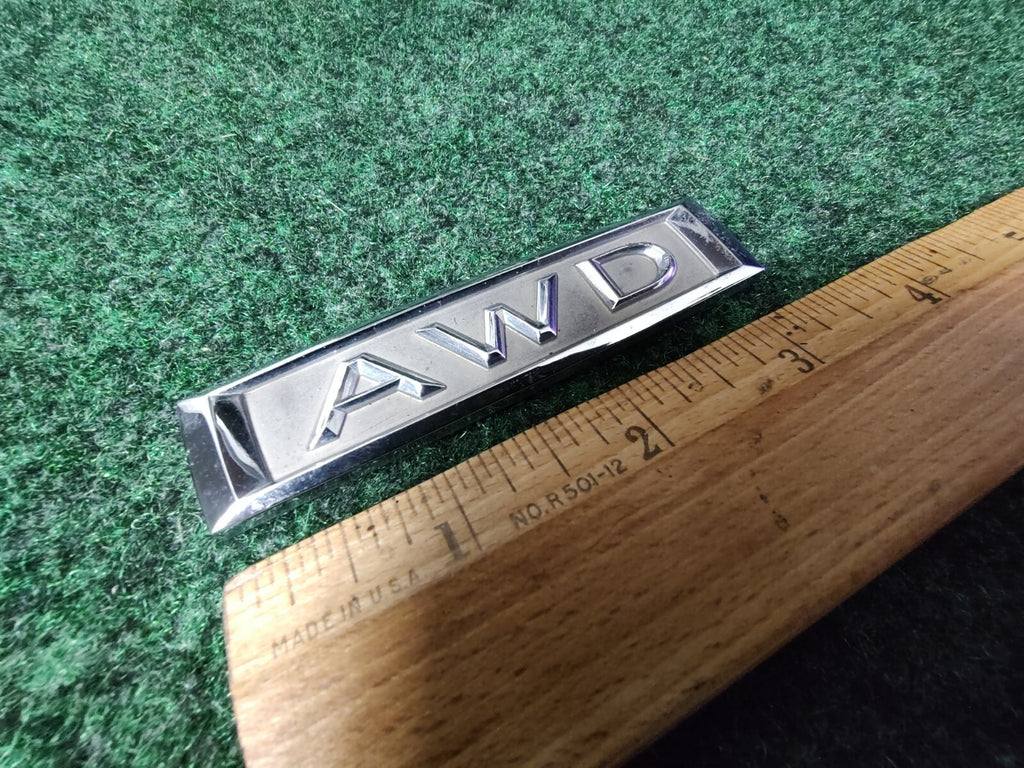 Lincoln OEM MKS MKX MKZ AWD Rear Chrome Emblem Badge Logo Nameplate Name 3M1
