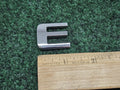 OEM "E" Chrome Individual Letter Lettering Emblem Badge Logo Sign Nameplate 7S6