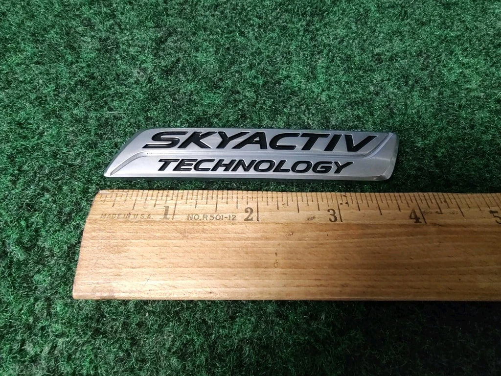 Mazda SkyActiv Technology Emblem Name Plate Nameplate Badge Logo 7S1