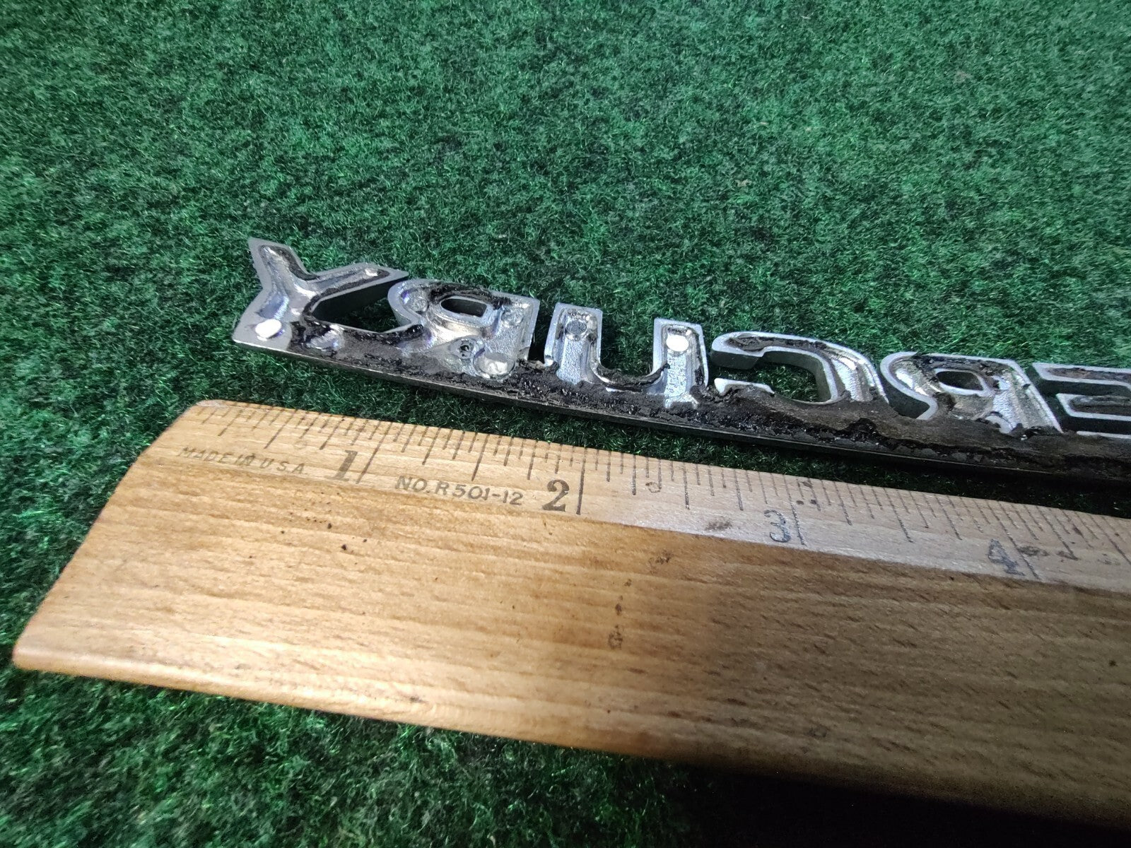 MERCURY REAR GATE LID EMBLEM BADGE SYMBOL LOGO OEM 6S1