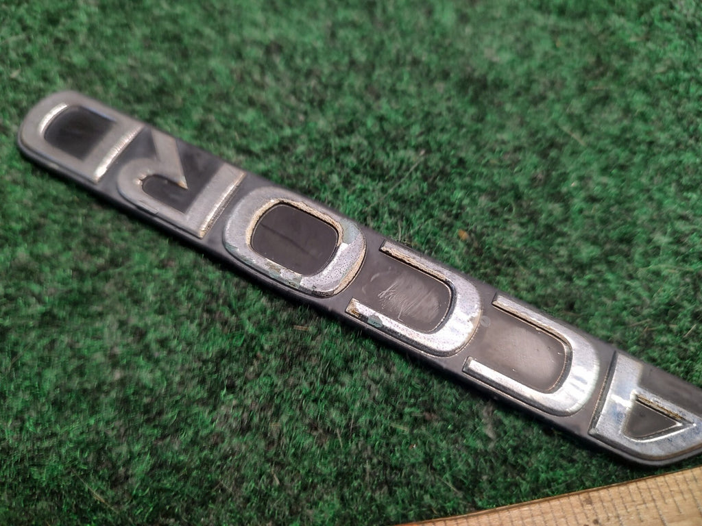 1990-1993 Honda Accord Emblem Badge Letters Logo Decal Trunk Rear Chrome OEM 3S3