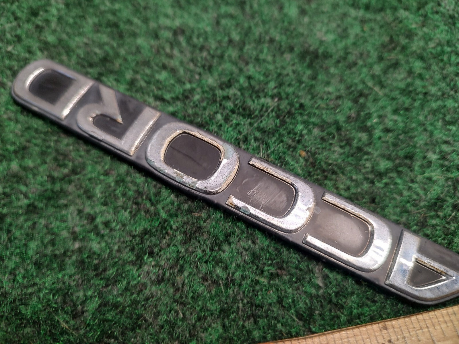 1990-1993 Honda Accord Emblem Badge Letters Logo Decal Trunk Rear Chrome OEM 3S3