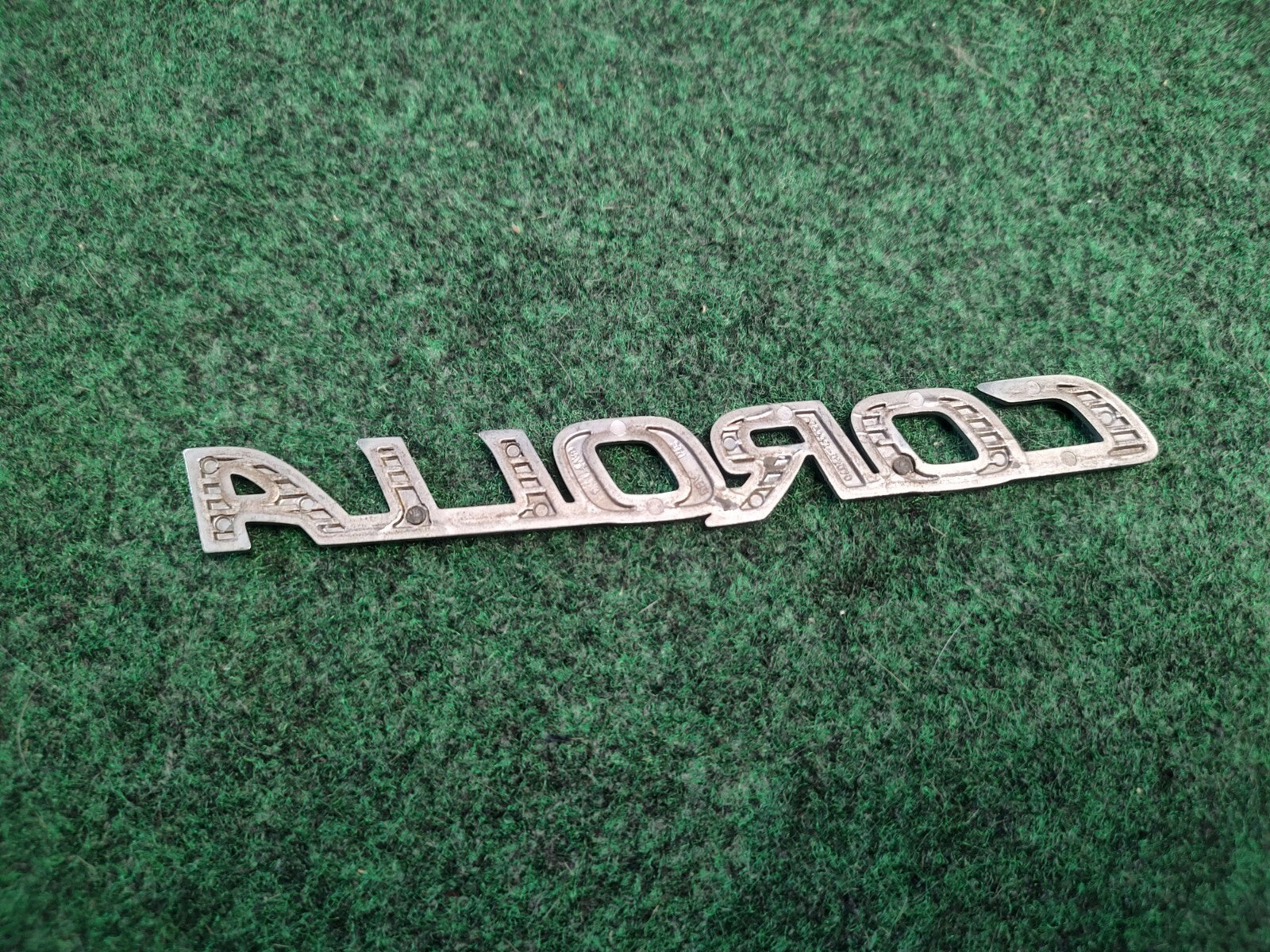 2003 2006 2007 2008 Toyota Corolla Rear Trunk Nameplate Emblem 75442-02070 1S7