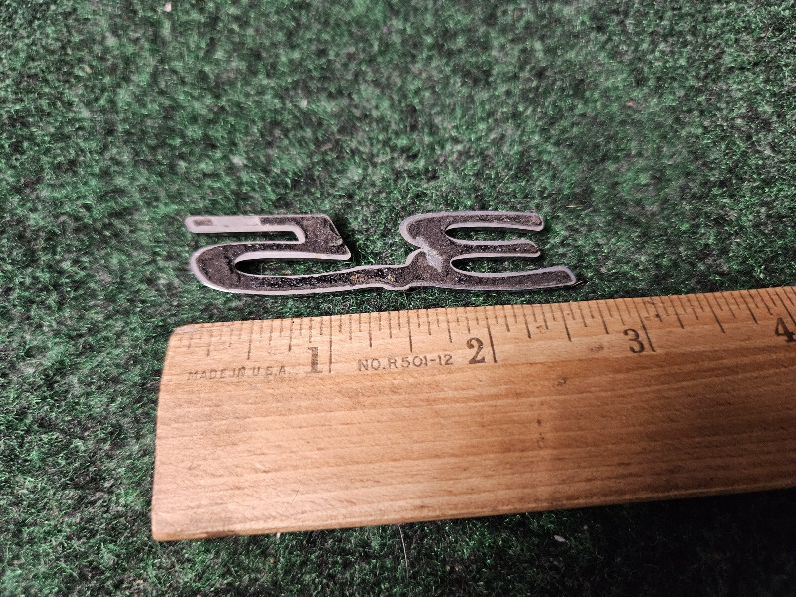 3.5 REAR GATE CHROME EMBLEM Nameplate Name Plate LOGO BADGE OEM 3M3