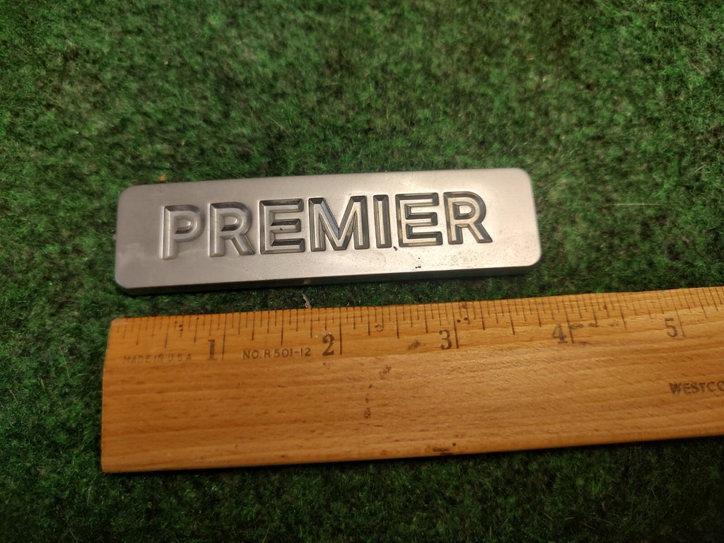 Mercury Premier Plastic 3.75 Emblem Badge Logo Nameplate Name Plate OEM 3S3