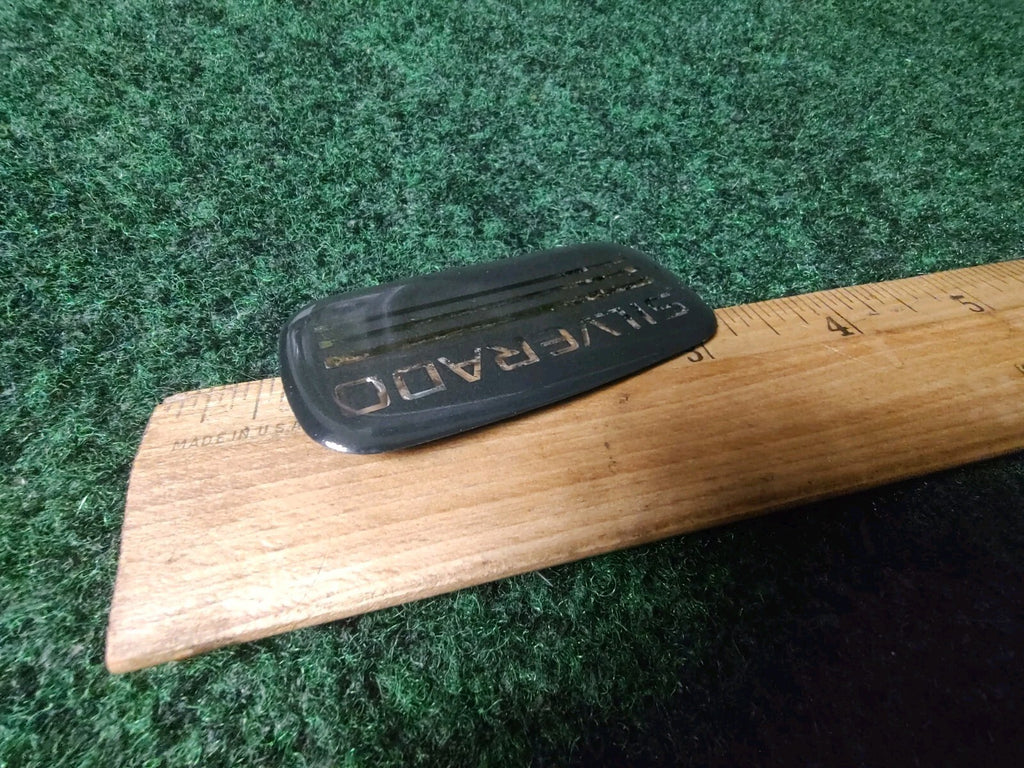 1990s SILVERADO Plastic Roof Panel Emblem OEM NAME PLATE Decal 4L7