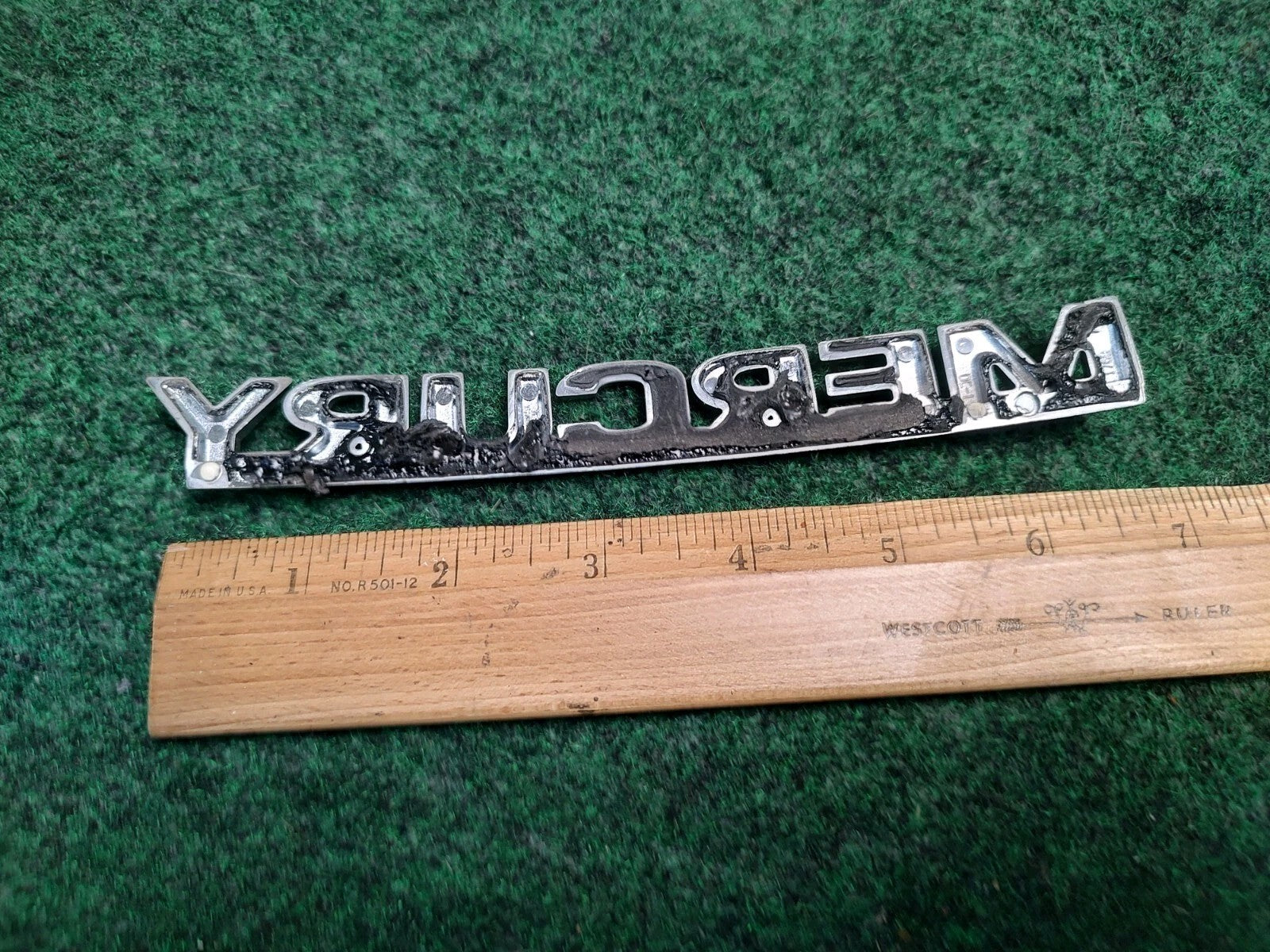 2000 2001 2002 2003 Mercury Sable Rear Nameplate Badge Emblem YF42-16702 OEM 3S1