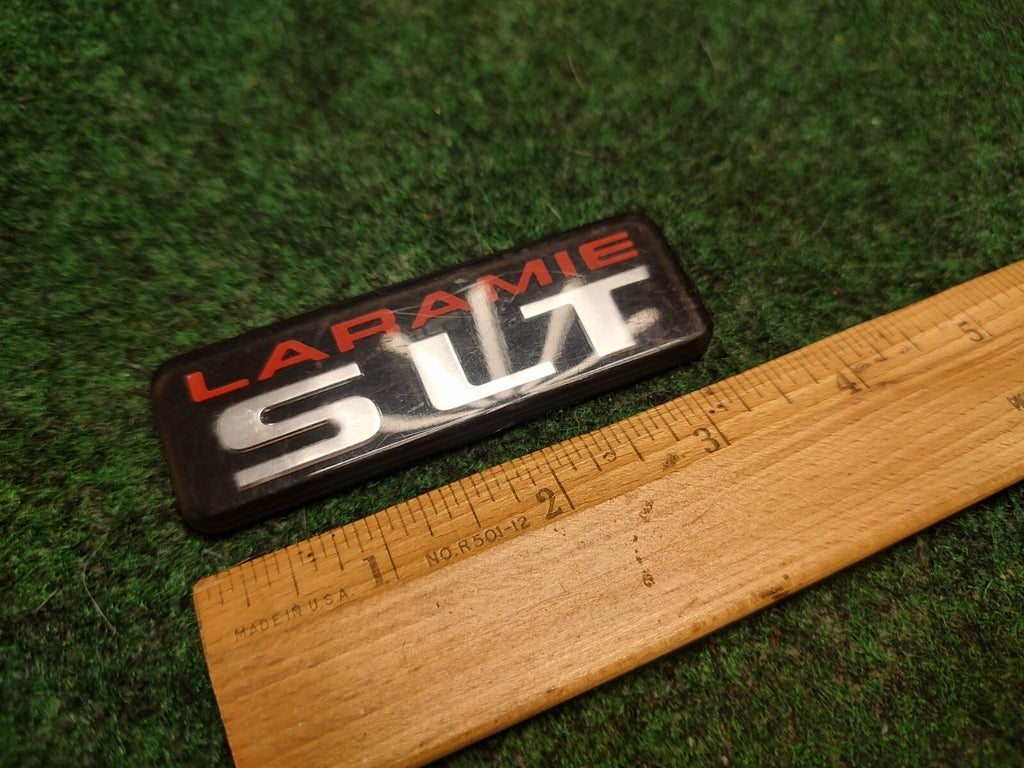 94 95 96 97 98 99 00 01 DODGE RAM SLT LARAMIE SIDE EMBLEM LOGO BADGE 3S6