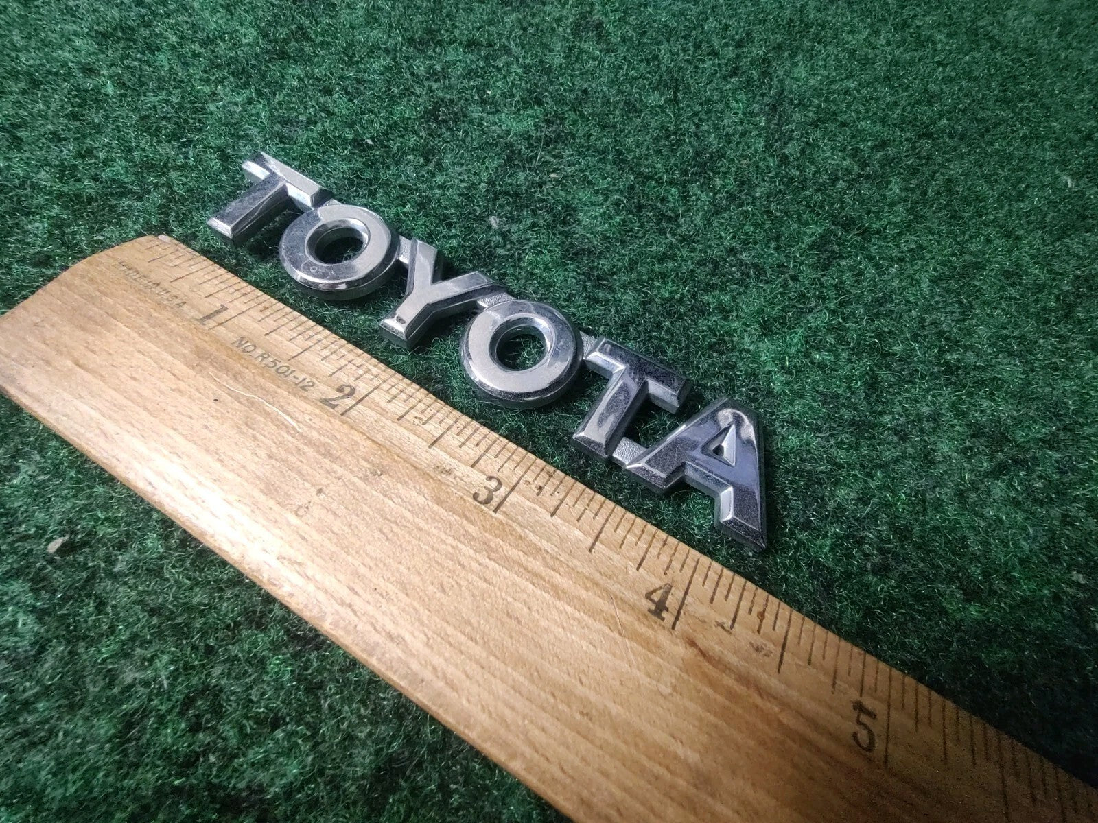 Toyota Avalon Rear Trunk Lid Emblem Name Plate 4.25'' Chrome OEM 75447AC020 7S3