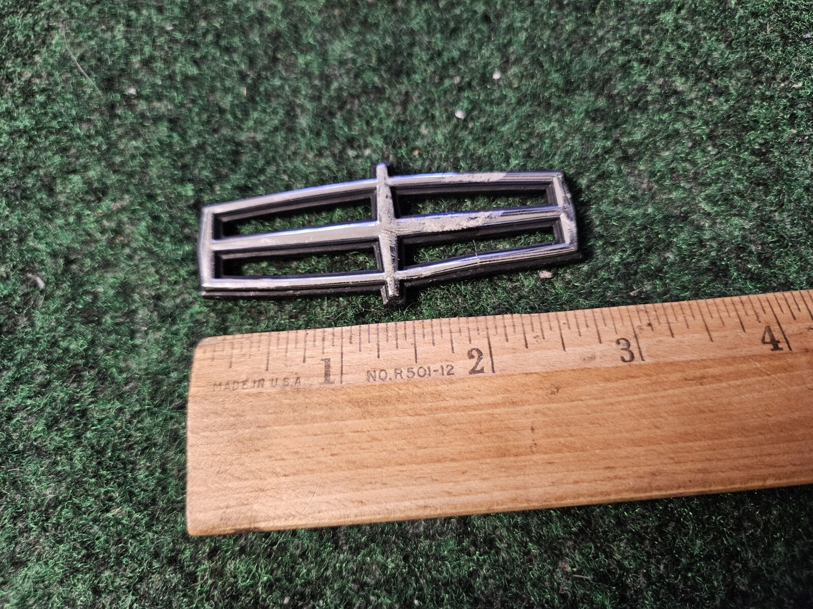 Lincoln OEM Chrome Emblem Badge Logo Name Plate ~3" Inch 4M8