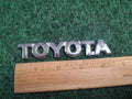Toyota Rear Trunk Lid Emblem Name Plate Nameplate ~4.5" Chrome OEM 4S9