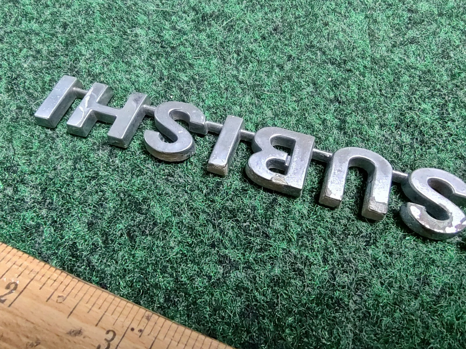 1999-2003 Mitsubishi Galant Trunk Chrome Emblem MR416608 OEM 2S9
