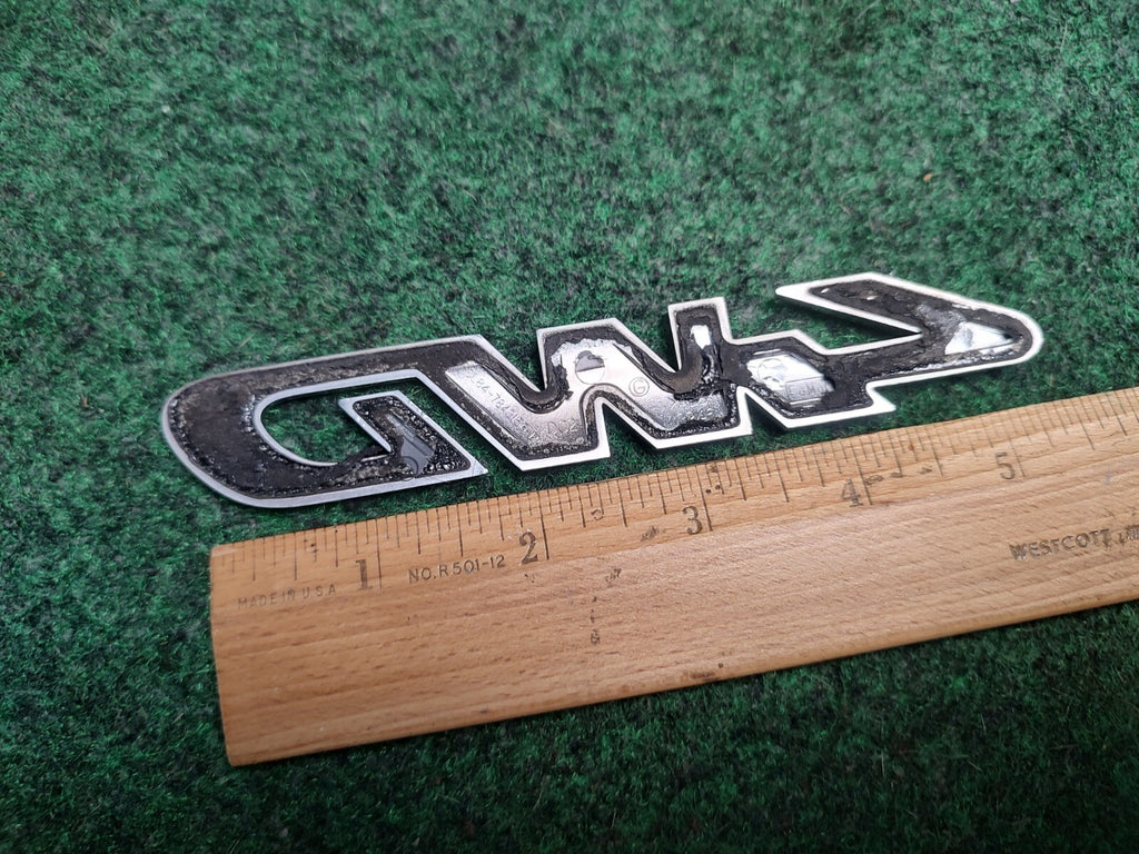 2008-2012 Ford Escape 4WD Emblem 8L84-7843156-DA OEM Badge 2S5