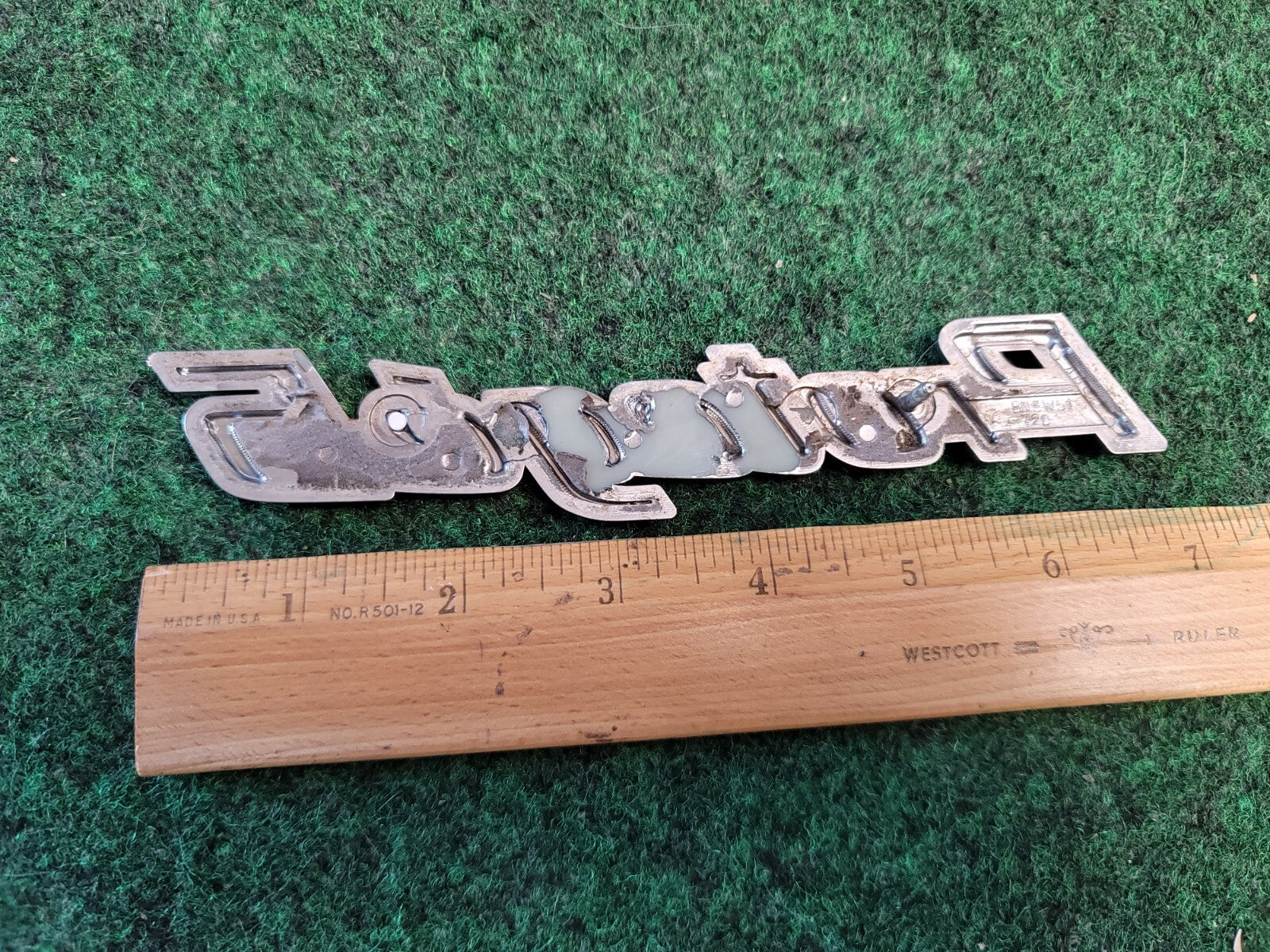2002-2003 Mazda Protege5 Rear Trunk Emblem Badge Nameplate Chrome OEM 7L1