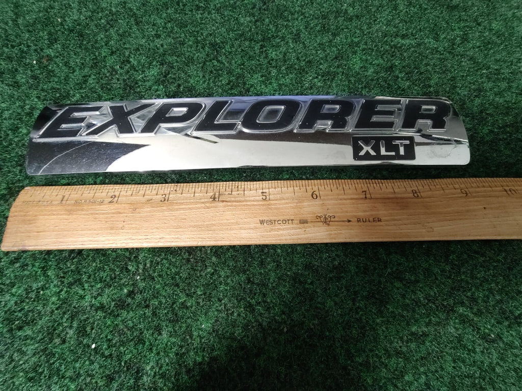 06 07 08 09 10 Ford Explorer XLT Lift Gate Emblem Name Plate OEM Badge 7L8