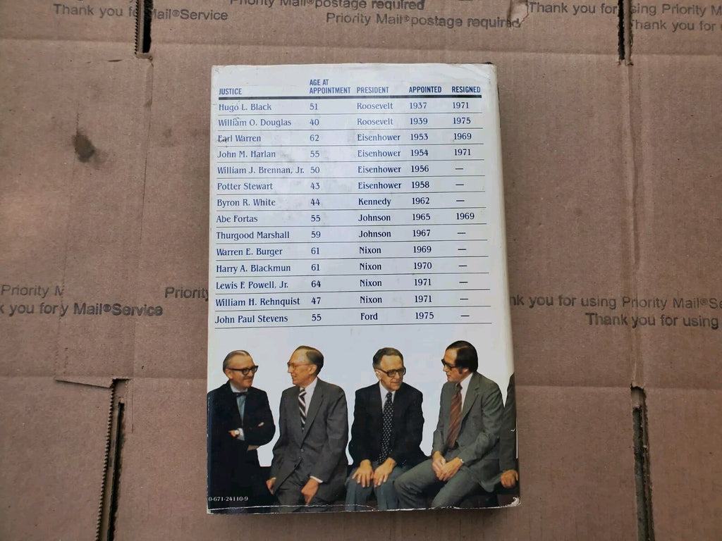 1st Edition The Brethren: Inside the Supreme Court Hardcover By Bob Woodward B7
