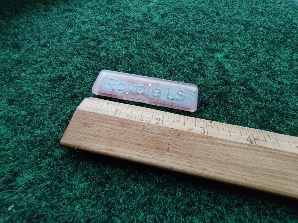1992 - 1995 Oldsmobile 88 Royale Front Fender Nameplate Emblem 5S3