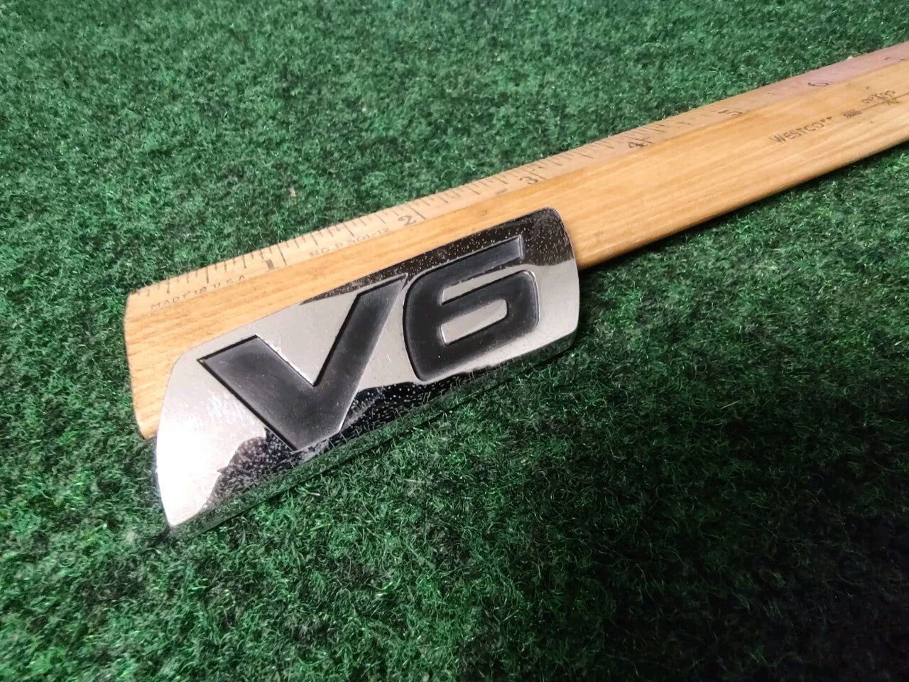 1998 -2007 HONDA ACCORD V6 REAR EMBLEM BADGE Name Plate Nameplate SYMBOL OEM 6S4