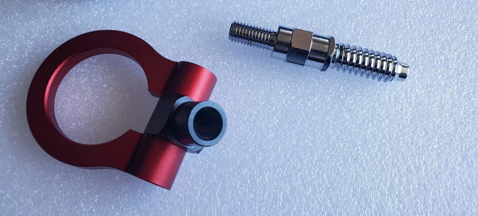 Racing Aluminum Tow Hook Fits BMW 1 3 5  E39 E70 E71 E81 E82 E88 E90 E91 E92 E93