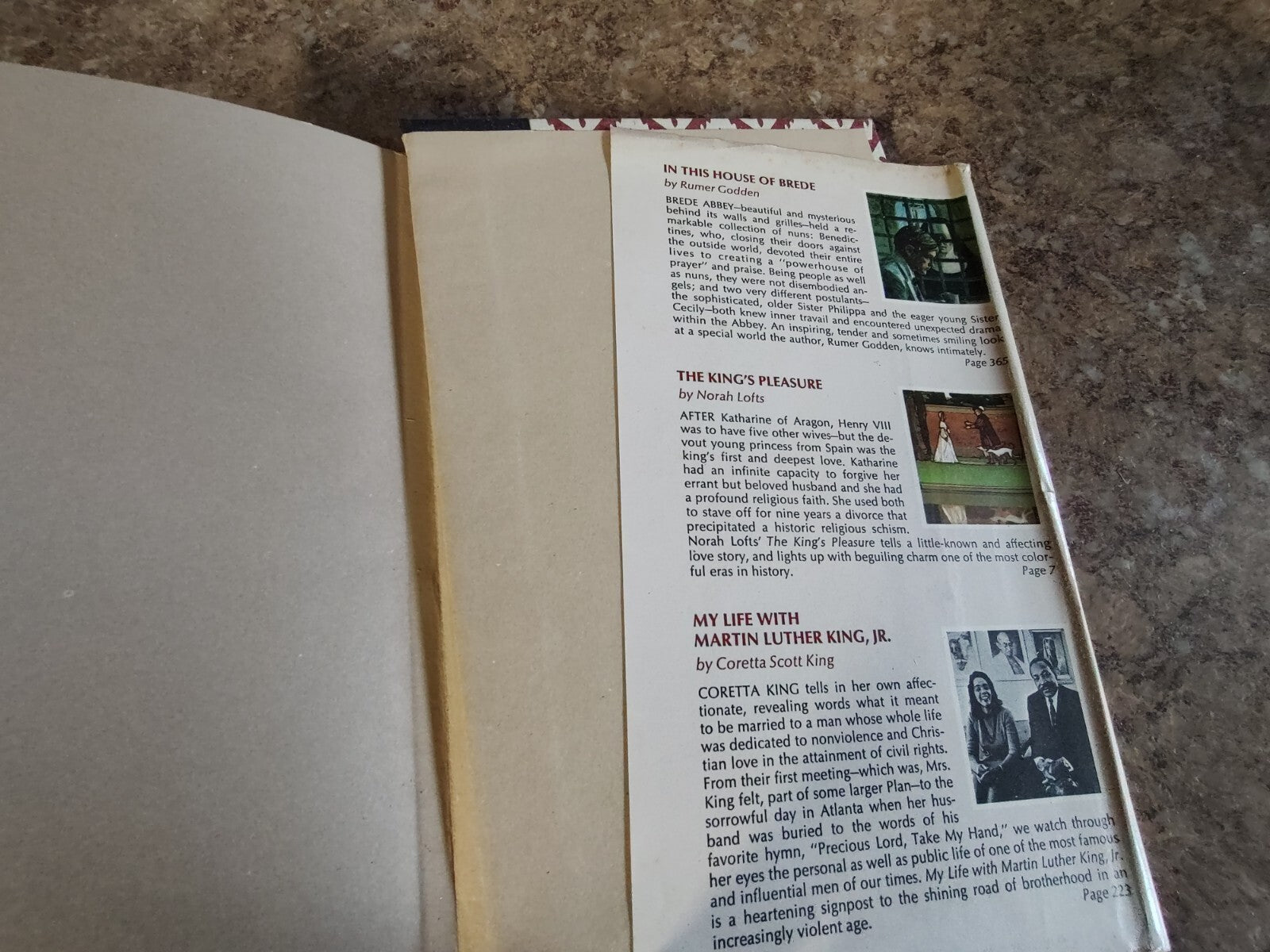 Readers Digest Condensed Books Autumn 1969 Selections B12