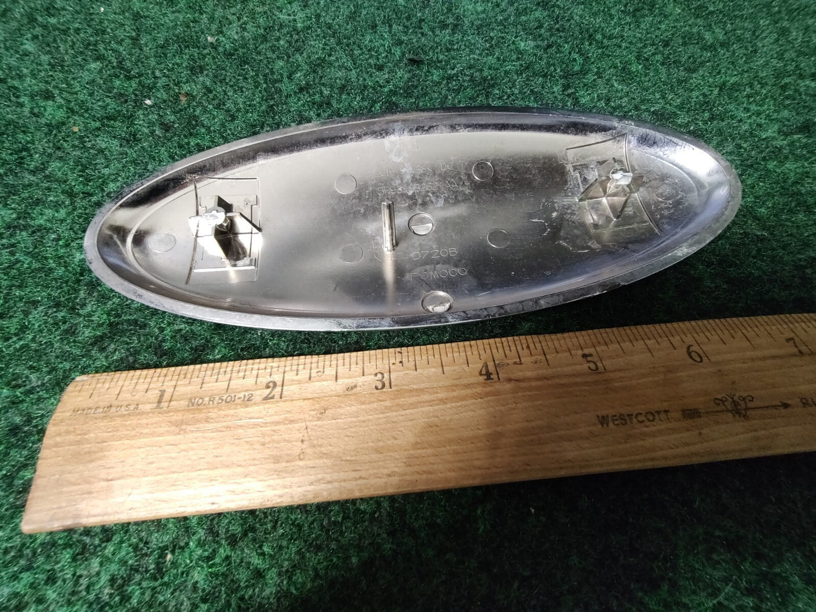 2005 2006 2007 Ford 500 2006 Fusion Grille Emblem 5F93-8B262-AA OEM 7" 7S2