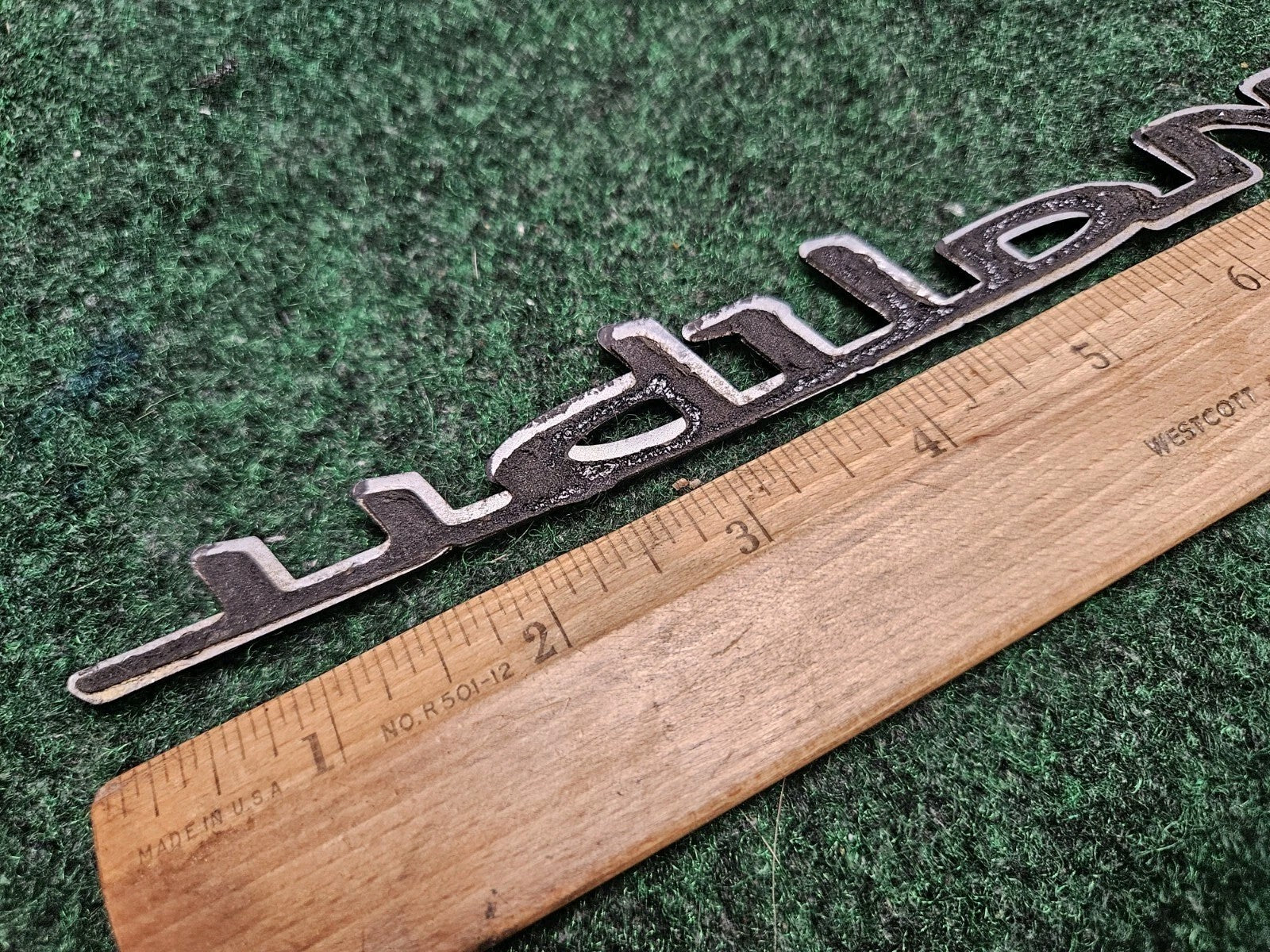 1997-2003 Chevy Malibu Chrome Rear Emblem Badge Logo Nameplate Name Plate 6M9