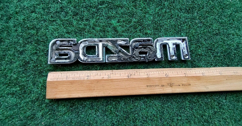 Mazda OEM Chrome Emblem Badge Logo Nameplate Name Plate ~7.5 Inches 5S3