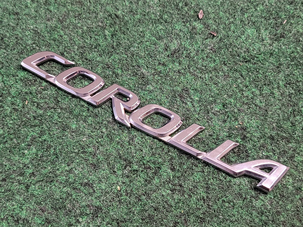 2003 2006 2007 2008 Toyota Corolla Rear Trunk Nameplate Emblem 75442-02070 1M7