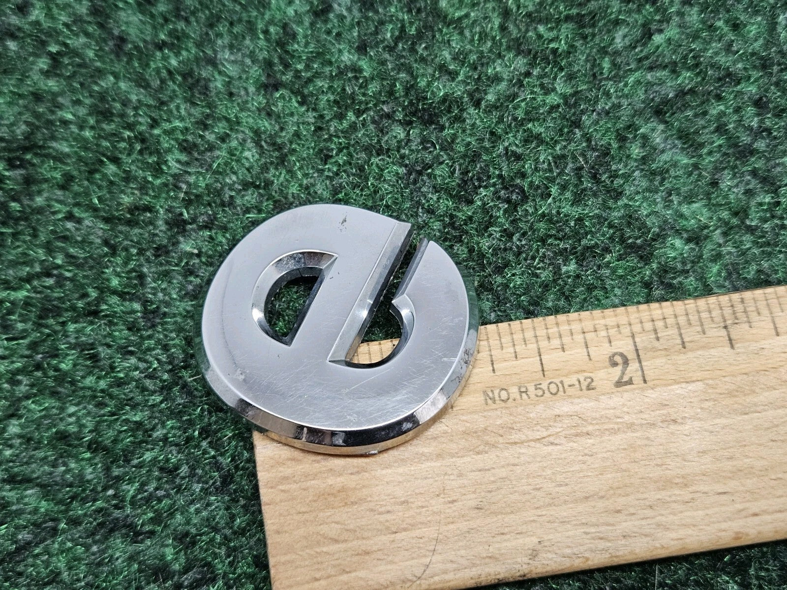 Jeep OEM "E" Chrome Hood Hatch Individual Letter Emblem Badge Logo Nameplate 7S8
